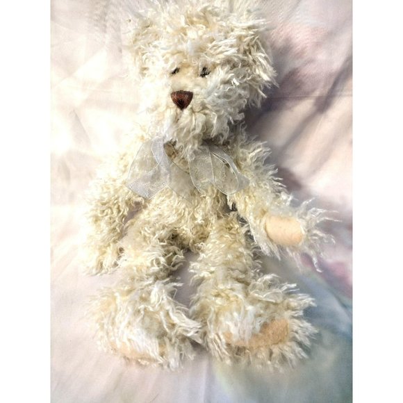 Teddy Bear Progressive Plush Light Brown with Ribbon 13 inches - Picture 1 of 8